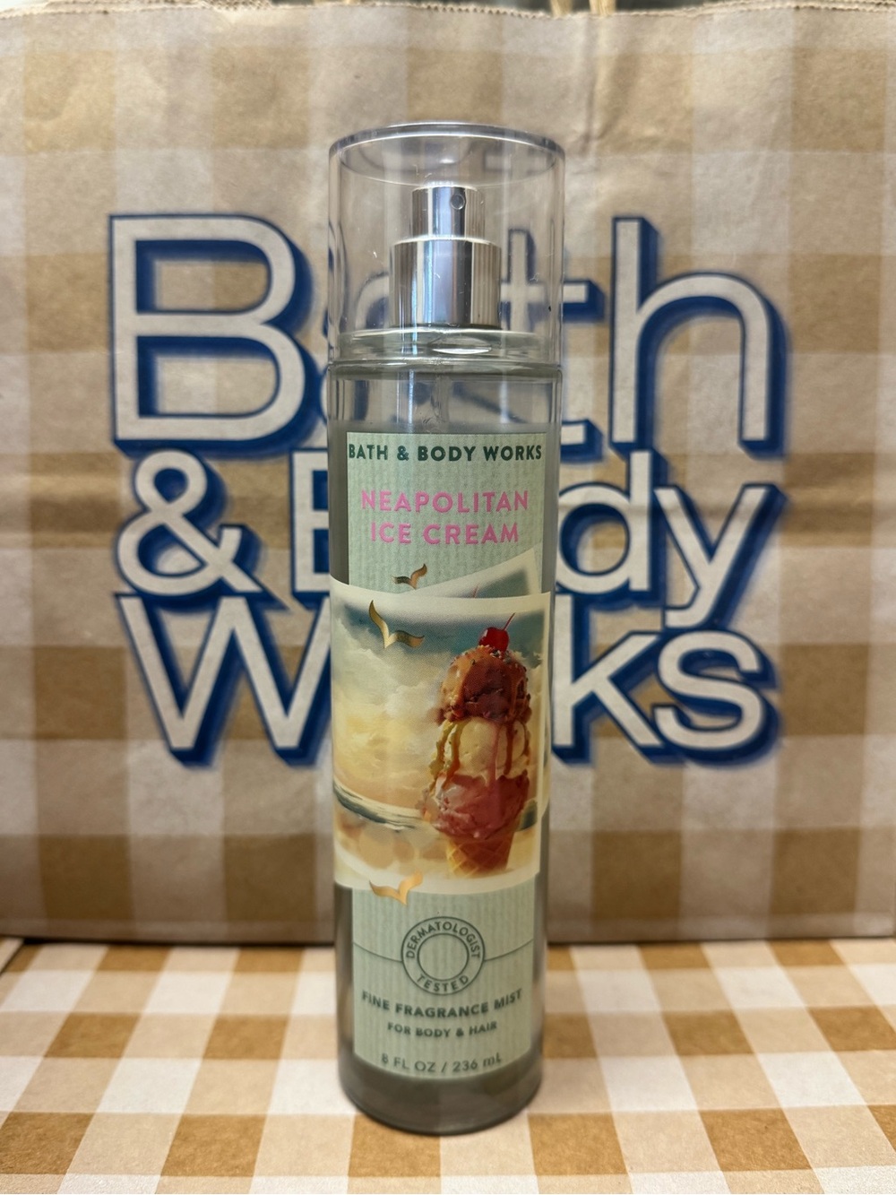NEW B&BW Neapolitan Ice Cream Fragrance for body & hair